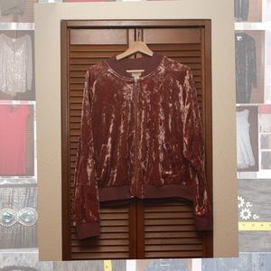 Faux Velvet jacket